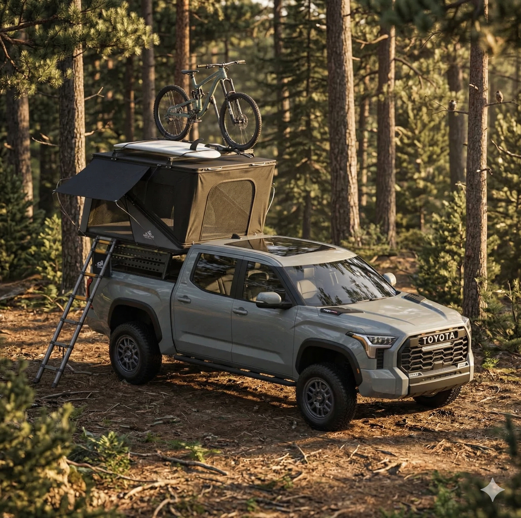 Tuff Stuff Overland - Alpine 61 Hardshell Aluminium - 2-3 personnes
