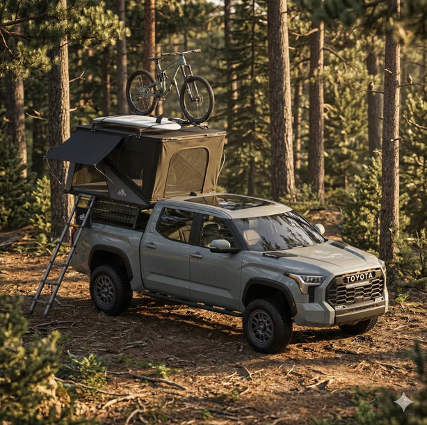 Tuff Stuff Overland - Alpine 61 Hardshell Aluminium - 2-3 personnes