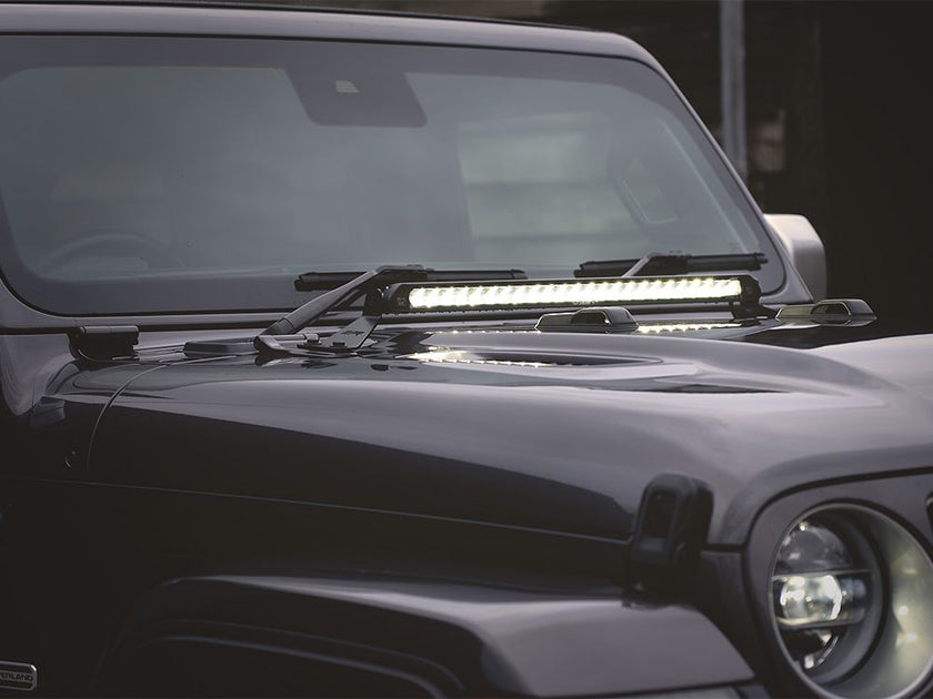 Jeep Wrangler JL (2017+) - Kit de Montage Linear pour Capot