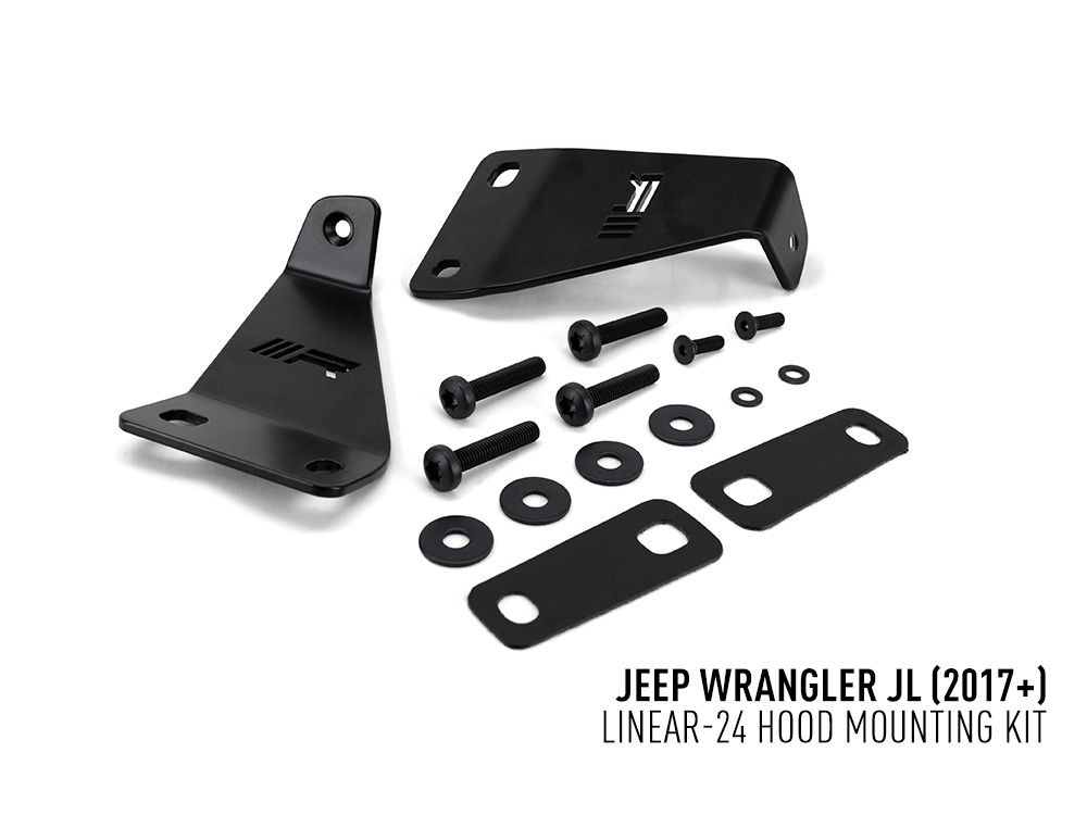 Jeep Wrangler JL (2017+) - Kit de Montage Linear pour Capot